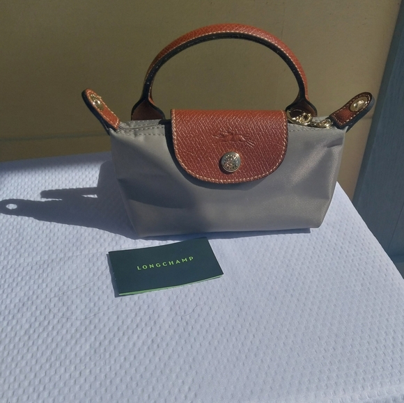 Longchamp pouch with handle - Picture 4 of 6